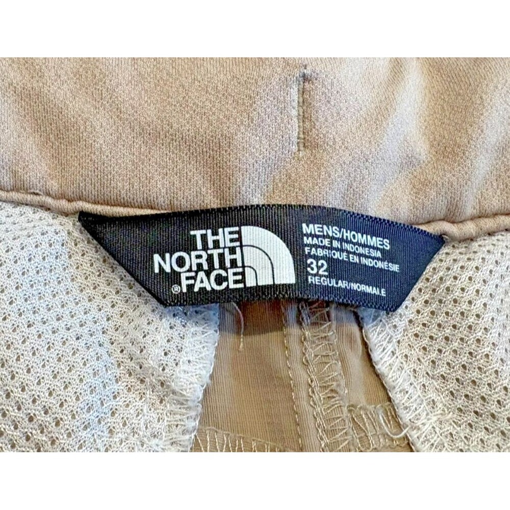 THE NORTH FACE Shorts Men's Size 32 Tan Khaki Nylon Cargo Hiking Outdoor Pockets - Picture 6 of 8